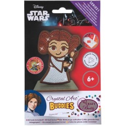 Диамантена фигурка Craft Buddy - Принцеса Лея