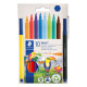 Флумастри Staedtler Noris 326, 10 цвята |