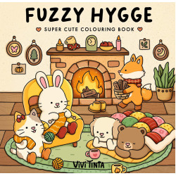 Fuzzy Hygge: Cute and Cozy Coloring Book