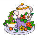 Garden Corners: Bold and Easy Colouring Book | Хикару Коц