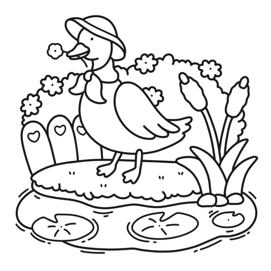 Garden Corners: Bold and Easy Colouring Book | Хикару Коц
