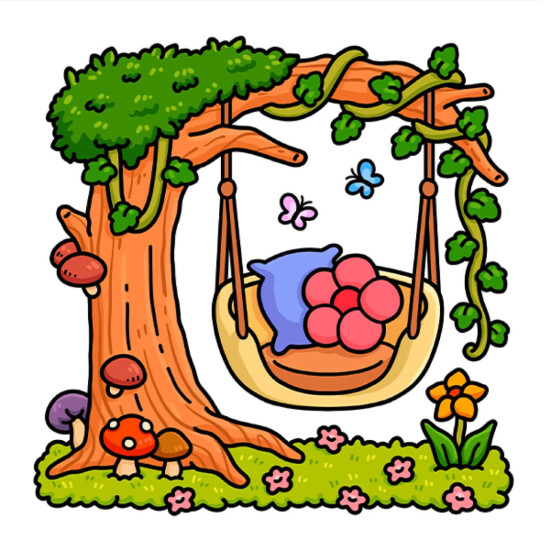 Garden Corners: Bold and Easy Colouring Book | Хикару Коц