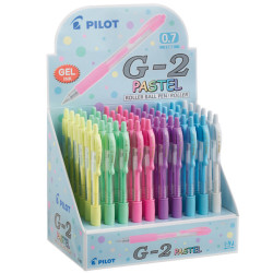 Гел Ролер Pilot G-2 0.7 Pastel, асортимент