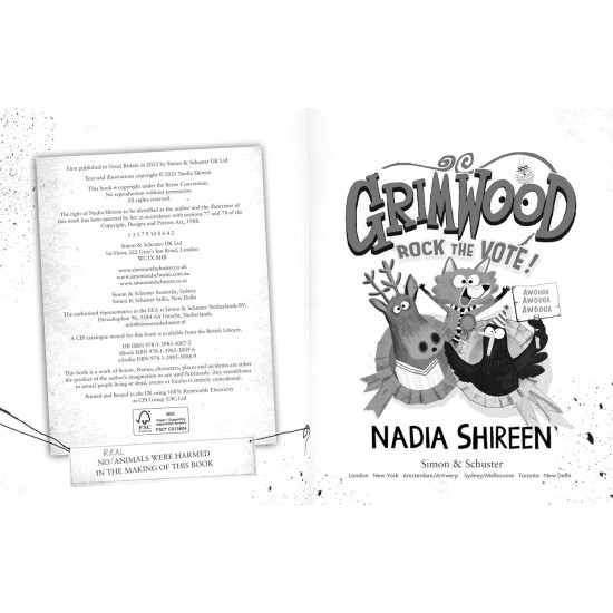 Grimwood: Rock the Vote! - book 5 | Надя Ширийн