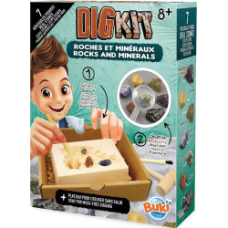 Изследователски комплект Buki France - Скали и минерали