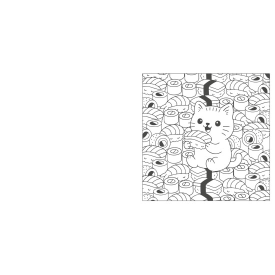 Ja-Purr-Nese Cats: A Cozy, Cute Kitty Coloring Book | Емануела Карлети