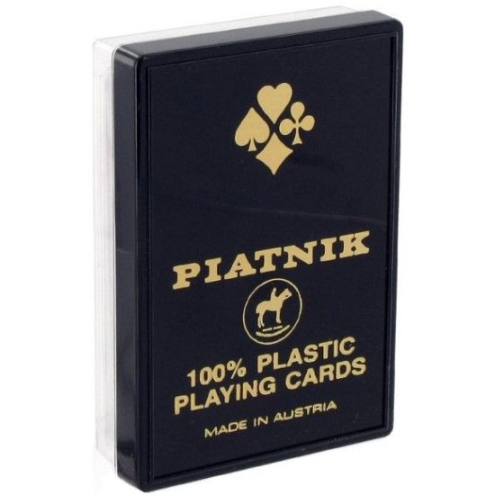 Карти за игра Piatnik - 100% Пластик |