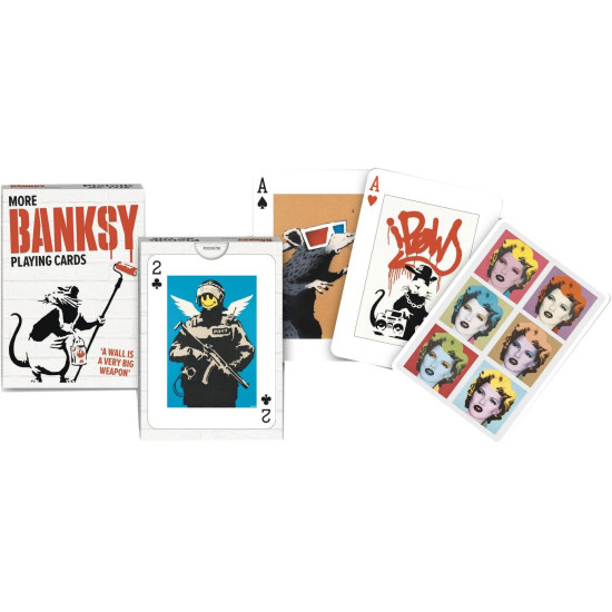 Карти за игра Piatnik - More Banksy |