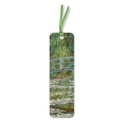 Книгоразделител Flame Tree - Claude Monet - Water Lily Pond