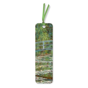 Книгоразделител Flame Tree - Claude Monet - Water Lily Pond