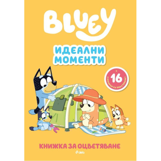 Книжка за оцветяване: Блуи - Идеални моменти | Сиела