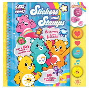 Книжка със стикери и печати Lisciani Care Bears