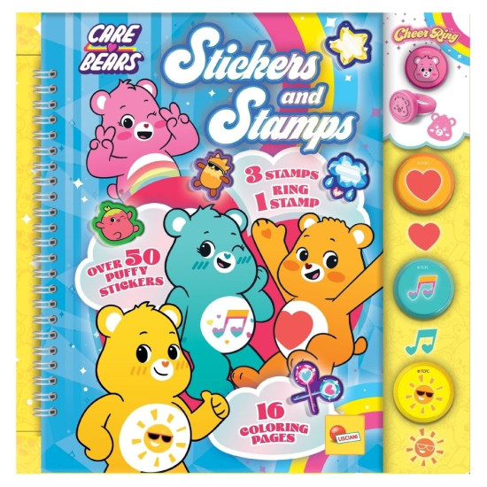 Книжка със стикери и печати Lisciani Care Bears | За детето