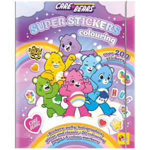 Книжка за оцветяване Lisciani Care Bears - Със стикери