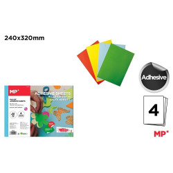 Лепяща хартия 4 цвята 24*32см MP
