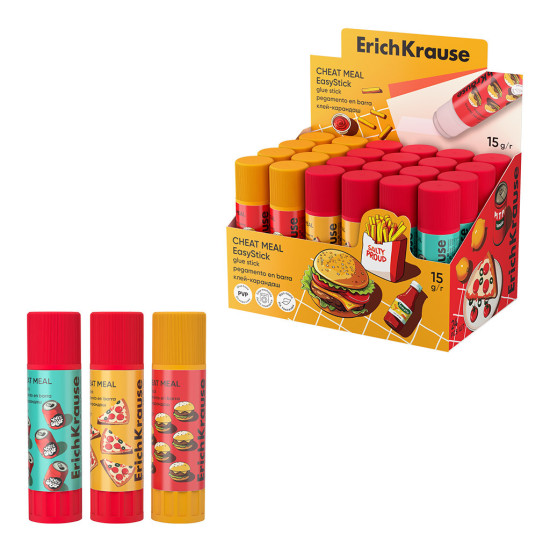 Лепило стик 15гр., Cheat Meal, асортимент |