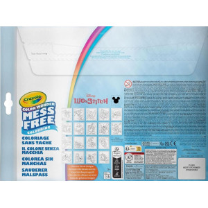 Магически комплект за оцветяване Crayola - Stitch, 18 страници + 4 маркера