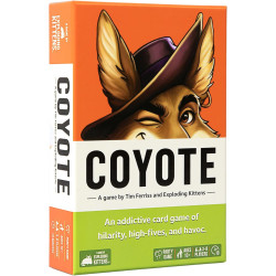Настолна игра Exploding Kittens: Coyote