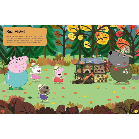 Peppa Pig: Peppas Seasons Sticker Book | Penguin Books