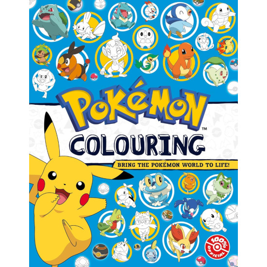 Pokémon Colouring | HarperCollins