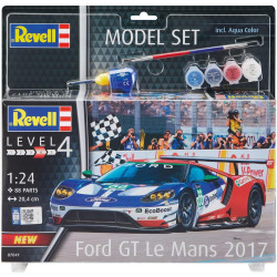 Сглобяем модел Revell Съвременни: Автомобили - Ford GT - Le Mans (с включени аксесоари)