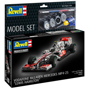 Сглобяем модел Revell Съвременни: Автомобили - McLaren Mercedes MP4-25 "Lewis Hamilton" (с включени аксесоари)