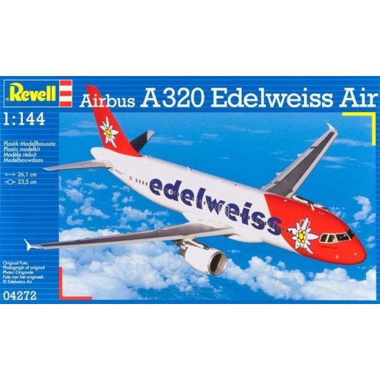 Сглобяем модел Revell Съвременни: Самолети - А320 Еделвайс | REVELL