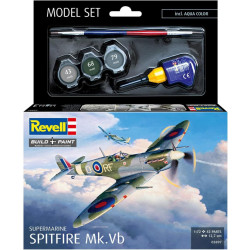 Сглобяем модел Revell Военни: Самолети - Supermarine Spitfire Mk.Vb (с включени аксесоари)