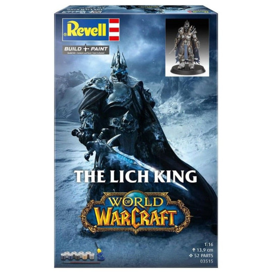 Сглобяем модел Revell: World of Warcraft - The Lich King (13 cm) |