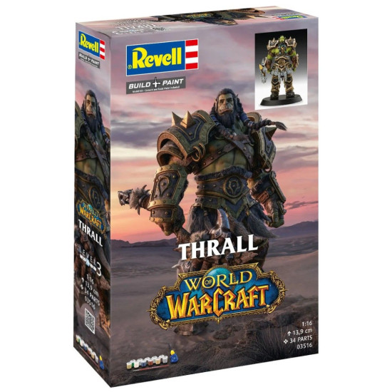 Сглобяем модел Revell: World of Warcraft - The Orc Thrall (13 cm) | Игри и играчки