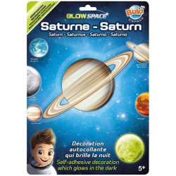 Светеща в тъмното планета Buki Space - Сатурн