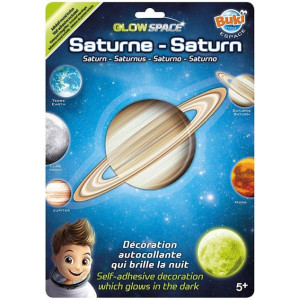 Светеща в тъмното планета Buki Space - Сатурн