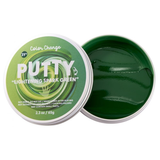 Термочувствителен слайм J'adore - Putty, Lightening Spark Green |