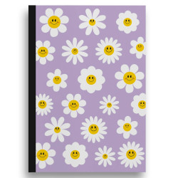 Тетрадка А5, редове Jolipad Daisies