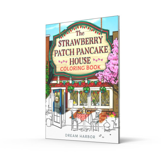 The Strawberry Patch Pancake House Coloring Book | Лори Гилмор