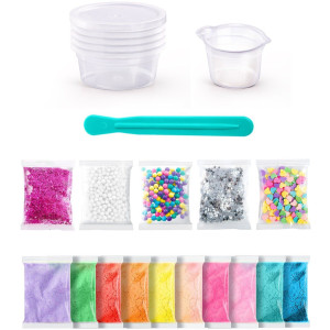 Творчески комплект Canal Toys - So Slime, Направи си слайм, 10 цвята