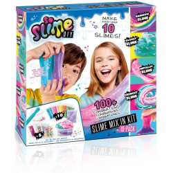 Творчески комплект Canal Toys - So Slime, Направи си слайм, 10 цвята