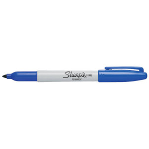 Перманентен маркер Sharpie, F - син
