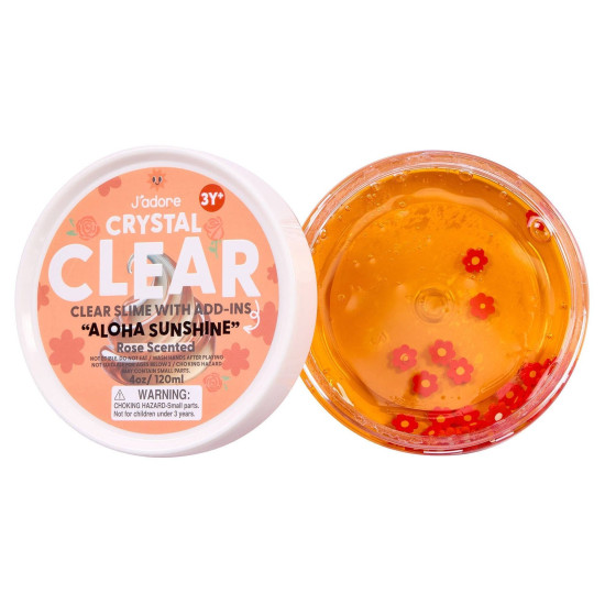 Ароматизиран слайм J′adore - Clear Slime, Aloha Sunshine |