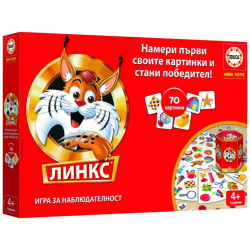 Детска игра Educa - Линкс, 70 картинки