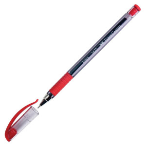 Химикалка Faber Castell 1425 Fine, червена 