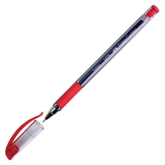 Химикалка Faber Castell 1425 Fine, червена | Химикали и пишещи средства