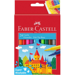 Флумастери Faber-Castell - 24 цвята