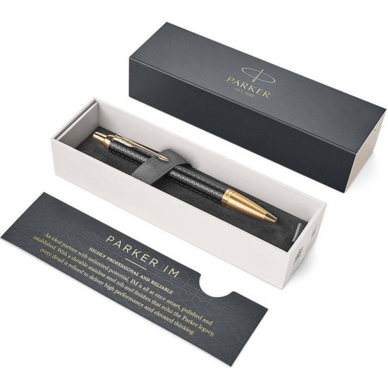Химикалка Parker Royal IM Premium Black GT, с кутия | Луксозни пишещи средства