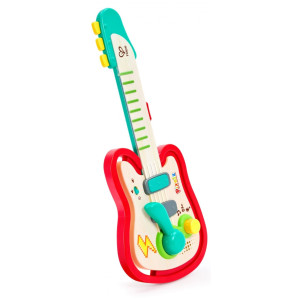 Интерактивна играчка Hape International - Pixelz, китара Rainbow Rock