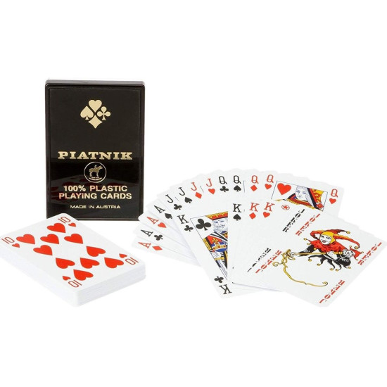 Карти за игра Piatnik - 100% Пластик |