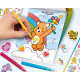 Книжка за оцветяване Lisciani Care Bears - Със стикери | За детето