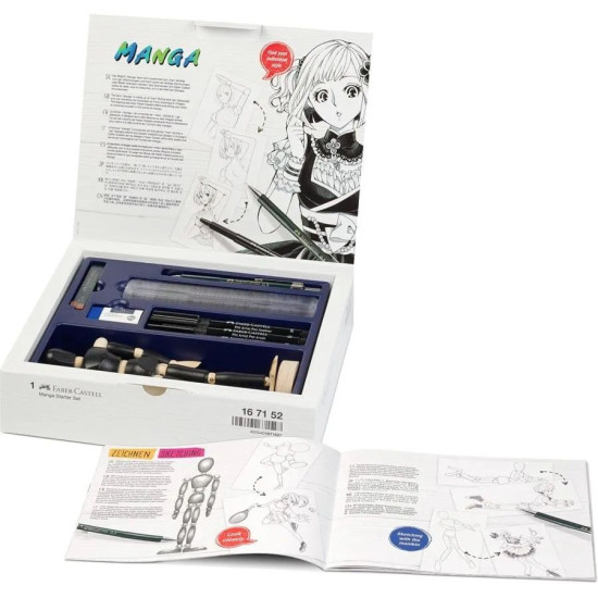 Комплект за манга Faber-Castell - Manga Starter