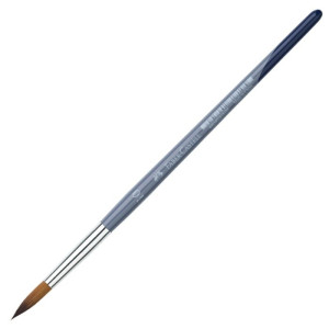 Кръгла четка за рисуване Faber-Castell №10 - Синтетичен косъм