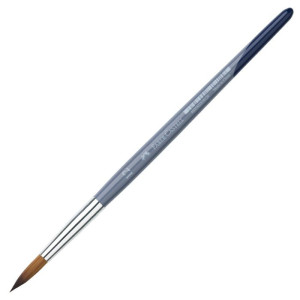 Кръгла четка за рисуване Faber-Castell №12 - Синтетичен косъм